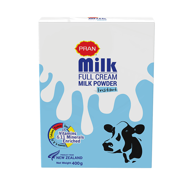 Pran Milk Full Cream Milk Powder (500g)
