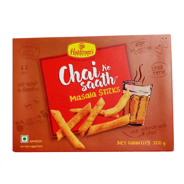 Chai Ke Saath (Masala Stick) (Haldiram)200g