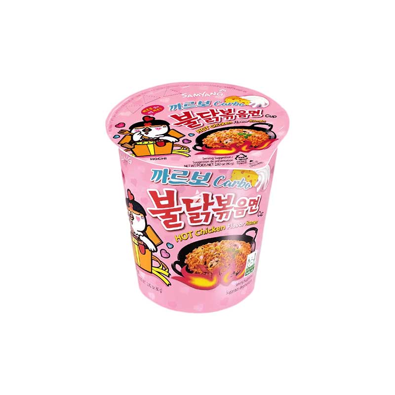 Cup Noodles:: Mi Goreng Carbonara (Buldak)