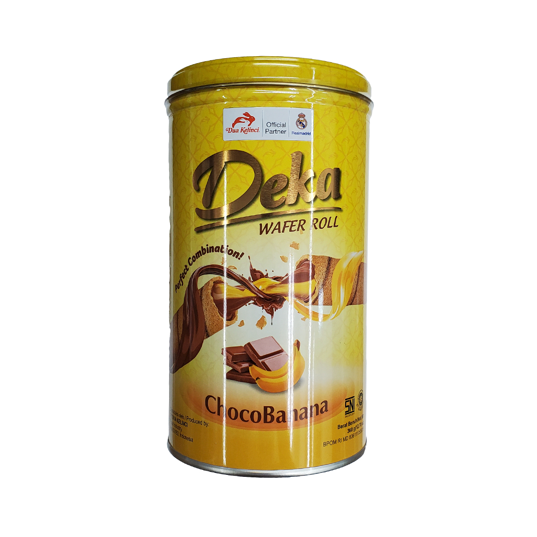 Deka Wafer Roll Choco Banana