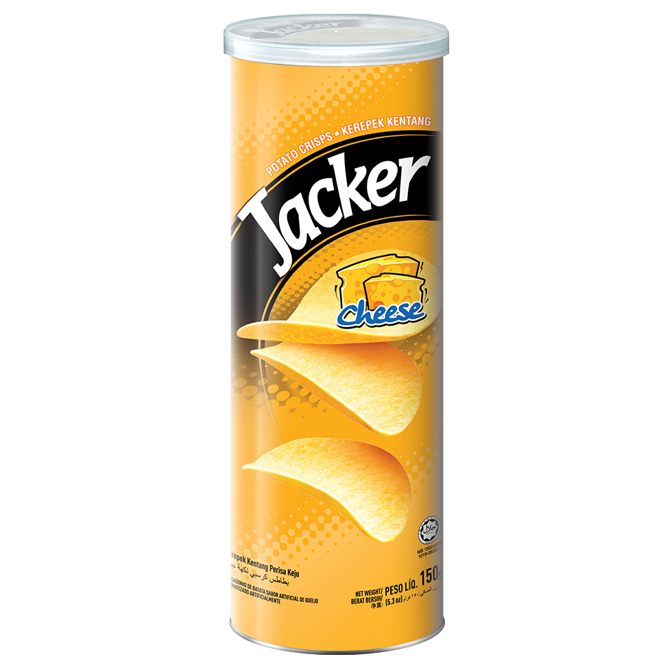 Potato Crisps Cheese 150g (Jacker)