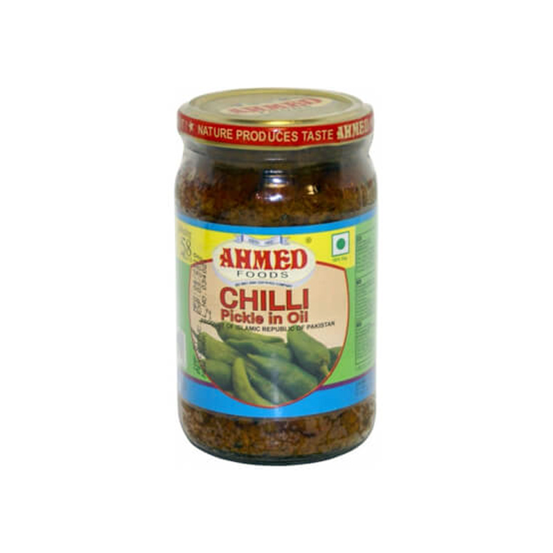 Chili Pickle In Oil (Ahmed/Lazzat)