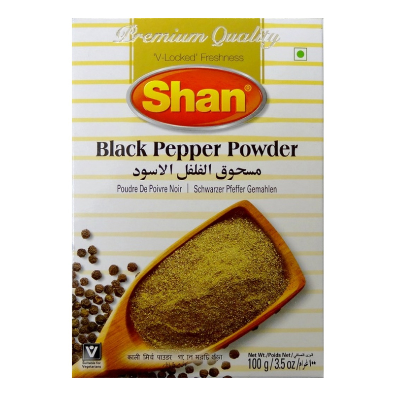 Black Pepper Powder (Lazzat/Mehran/Shan/Ahmed/National)